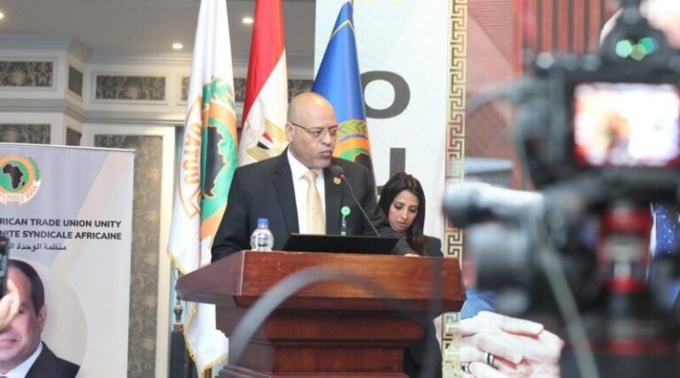 Egyptian Trade Union Federation President laments loss of revenue in Africa as inequality rises