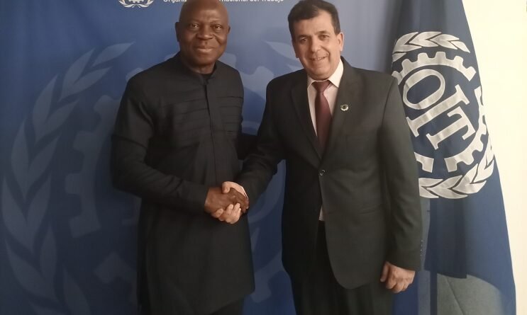 You are currently viewing OATUU Secretary-General meets ILO Director-General at ILO headquarters