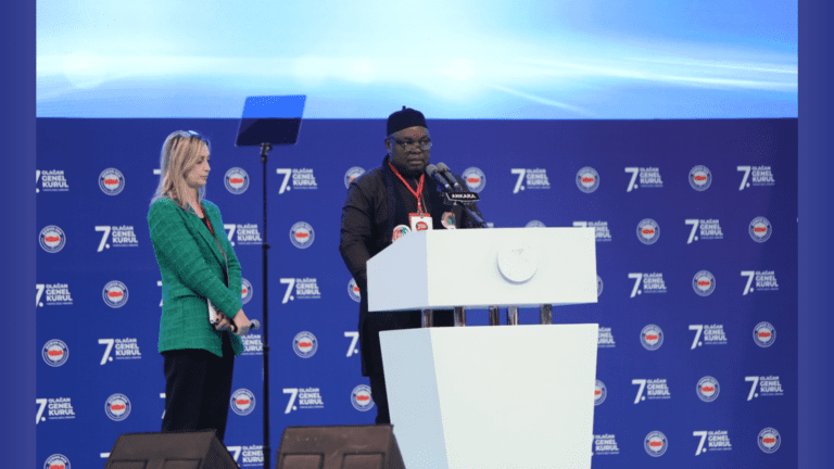 OATUU Deputy-Secretary General attends 7th Ordinary Congress of MEMUR-SEN in Ankara, Turkey