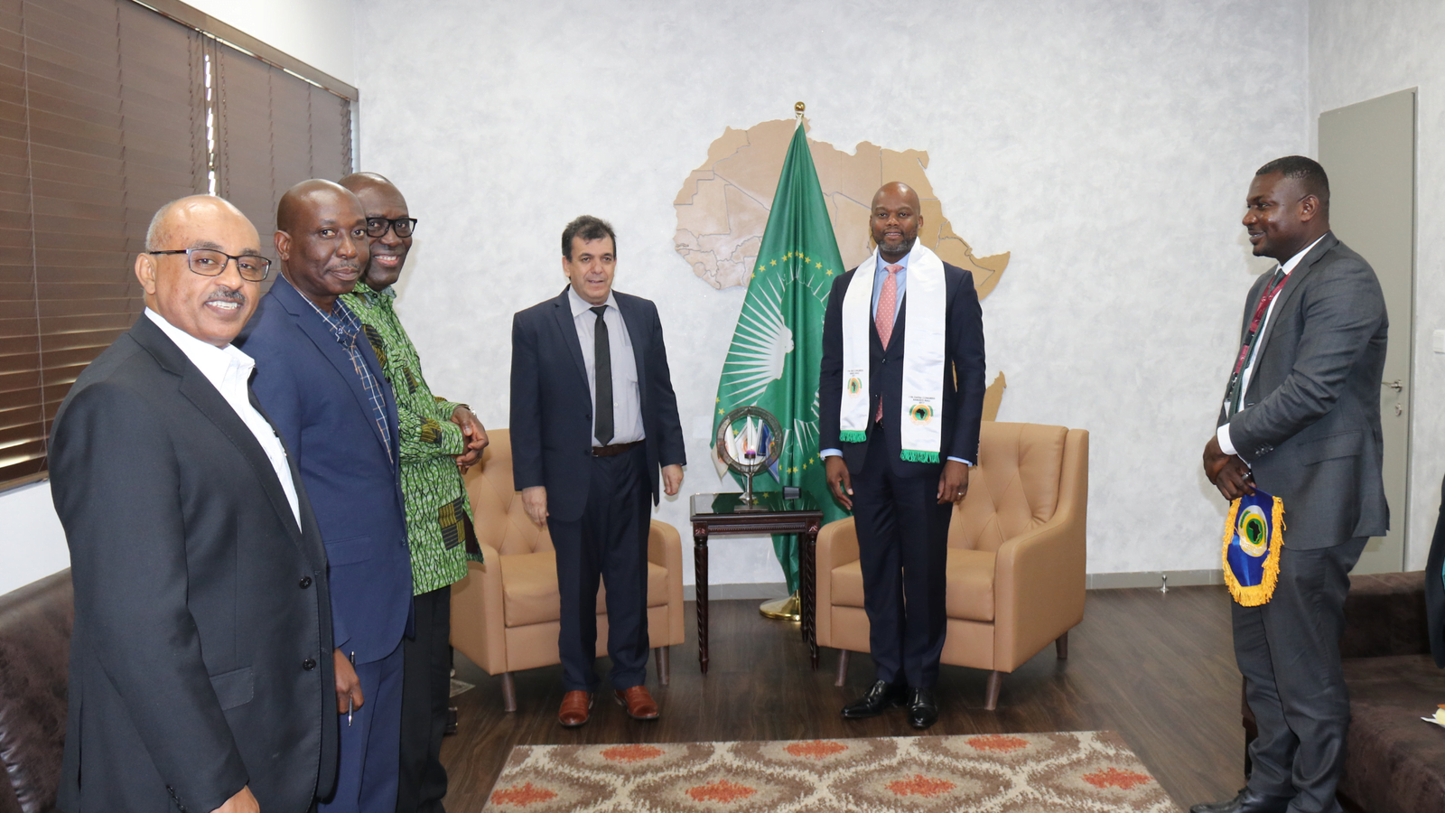 You are currently viewing OATUU delegation received by AfCFTA Secretary-General