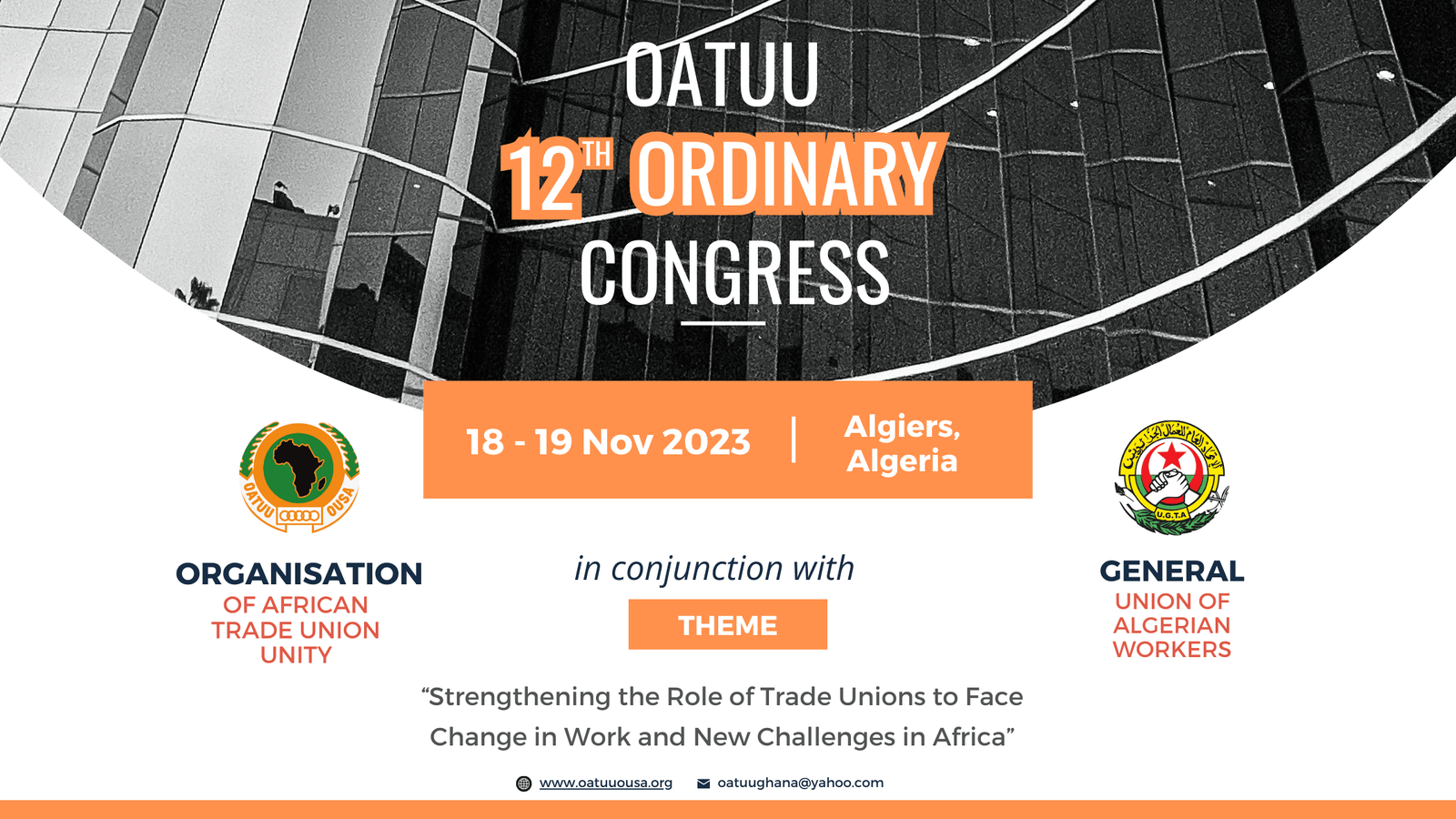 OATUU holds 12th Ordinary Congress in Algiers, Algeria