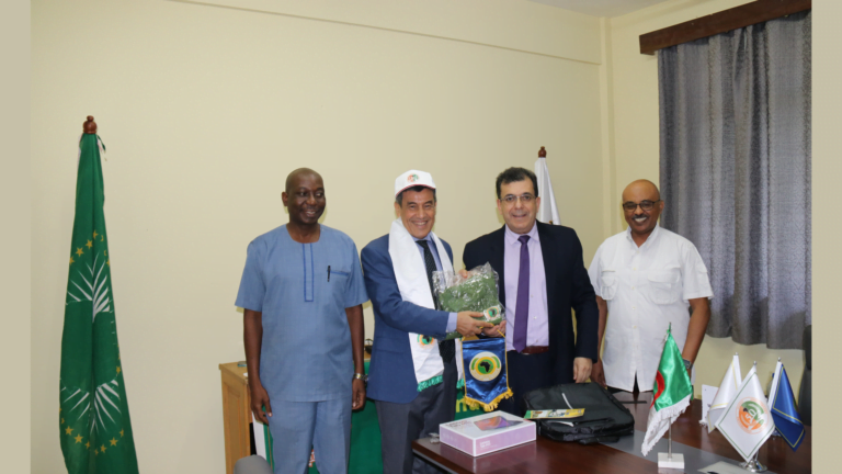 Algerian Ambassador to Ghana Visits OATUU Secretariat