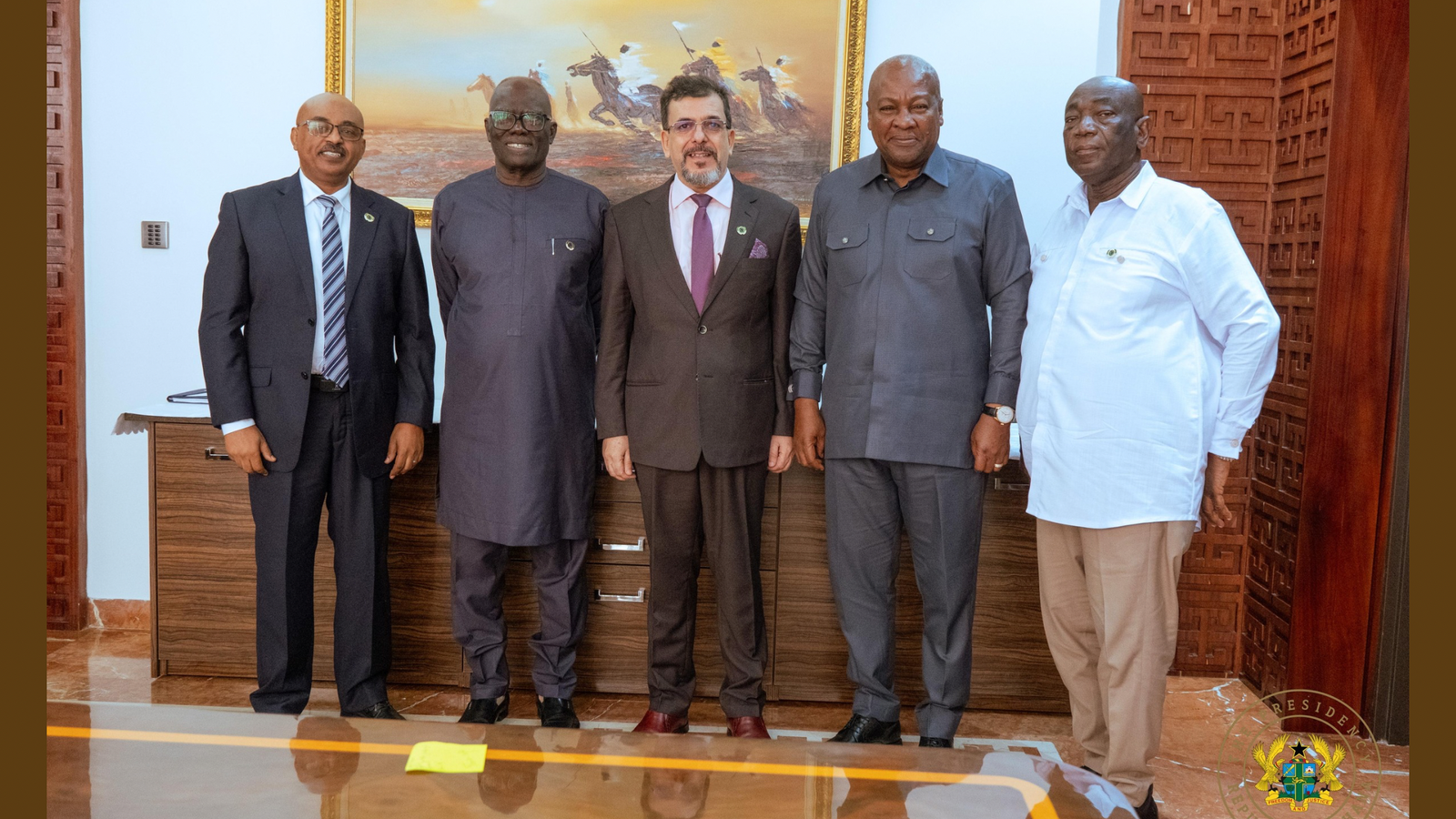 You are currently viewing OATUU Delegation Pays Courtesy Call on Ghanaian President John Mahama