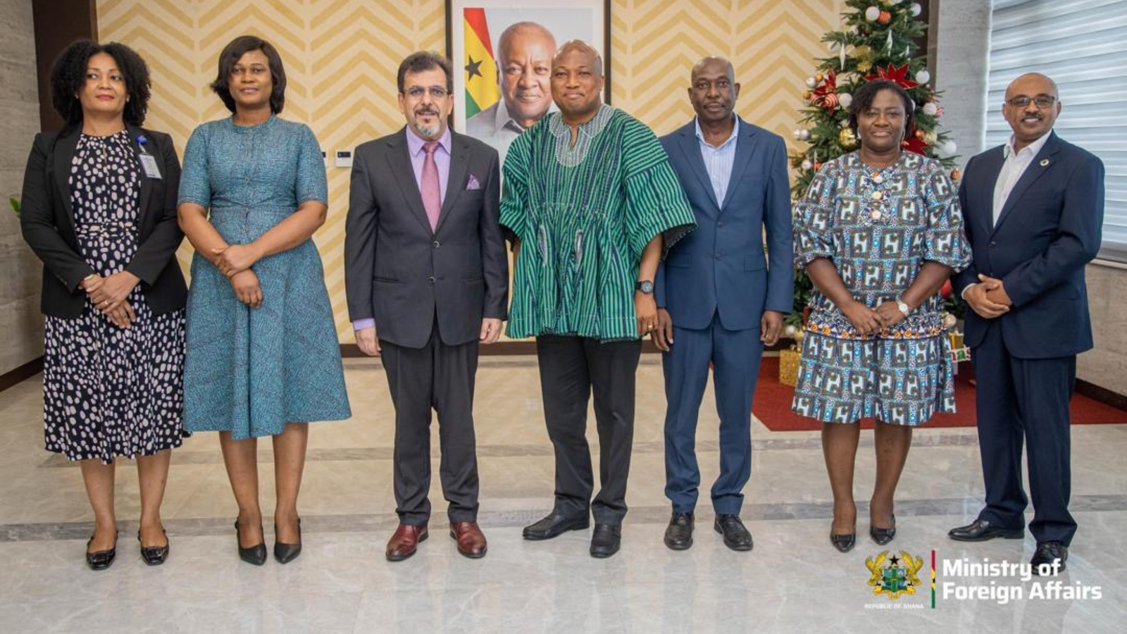 You are currently viewing OATUU Delegation Pays Courtesy Visit to Ghana’s Foreign Affairs Ministry