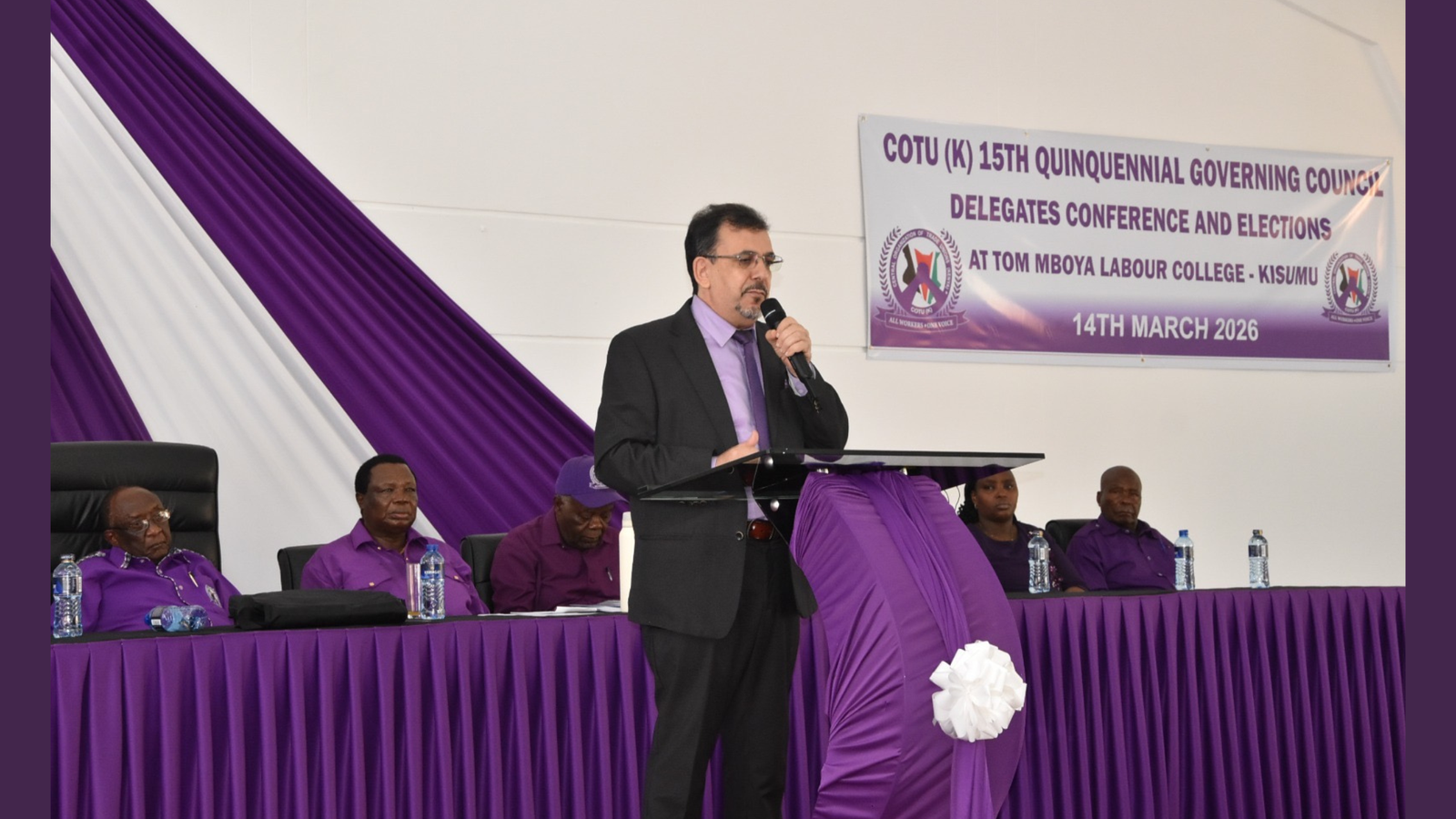 You are currently viewing OATUU Participates in COTU-Kenya 15th Governing Council National Delegates Conference