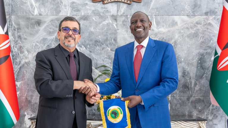 OATUU Leadership Received by President of the Republic of Kenya, H.E. William Ruto
