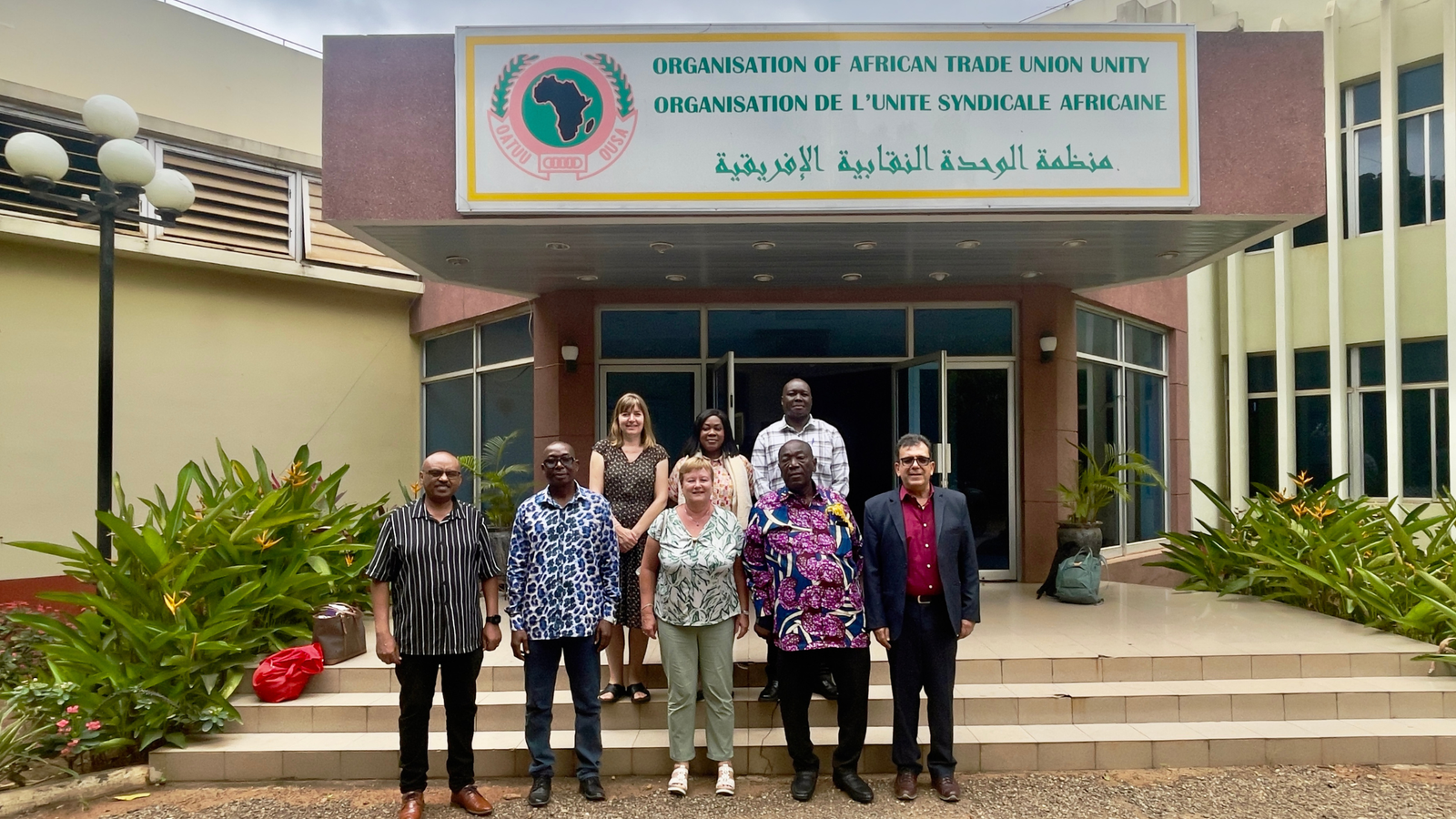 OATUU Receives Delegation from LO-Norway